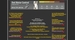Desktop Screenshot of owlmotorcontrol.com